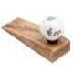 2 Pieces Golden Leaf Big Ceramic Round Wooden Door Stopper